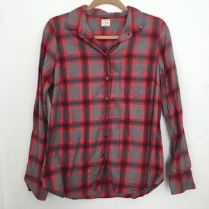 J. Crew super soft flannel women’s shirt